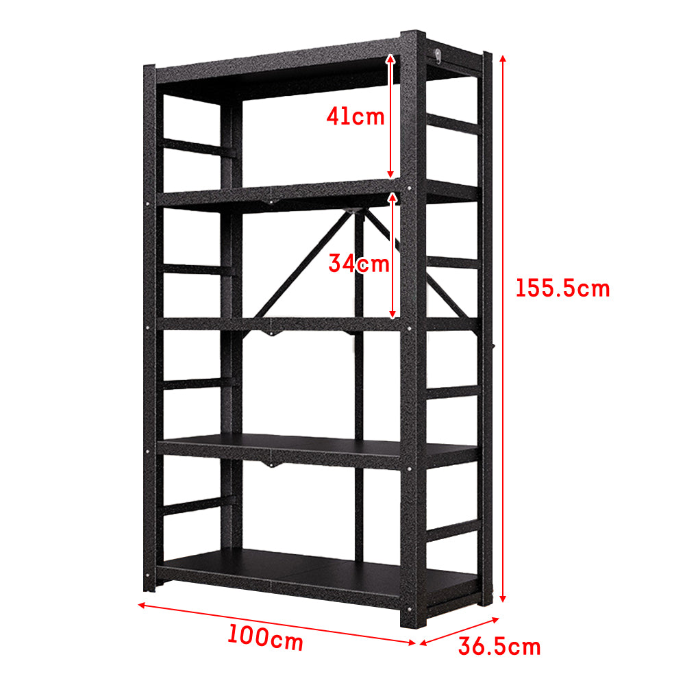 Eeeza 80cm/100cm Folding Storage Rack