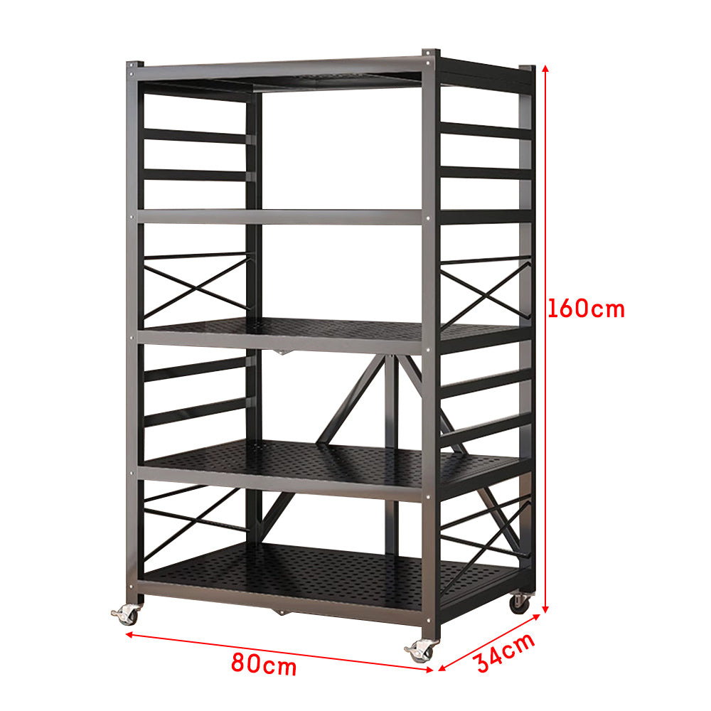 Eeeza 80cm/100cm Folding Storage Rack