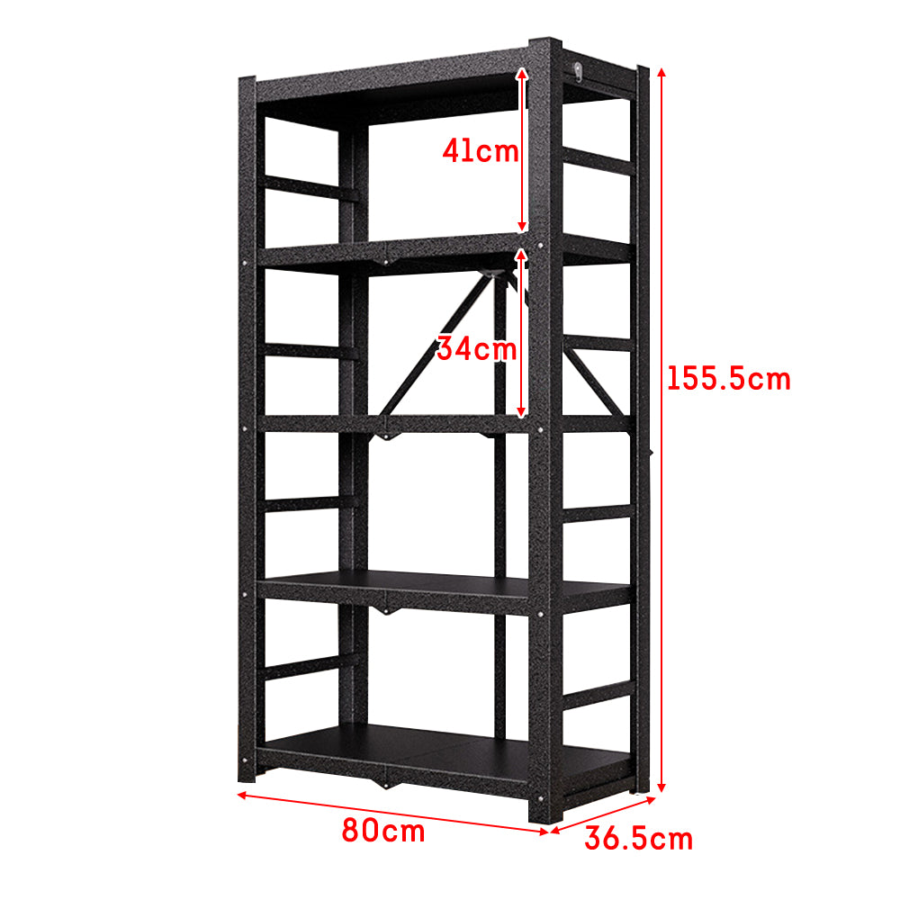 Eeeza 80cm/100cm Folding Storage Rack