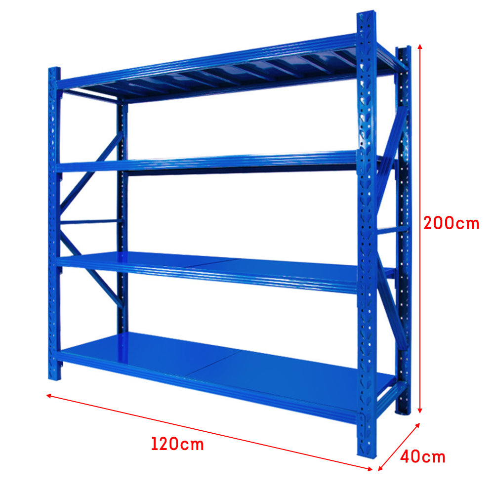 Eeeza 4-tier/5-tier High-quality Cold-rolled Steel Storage Rack