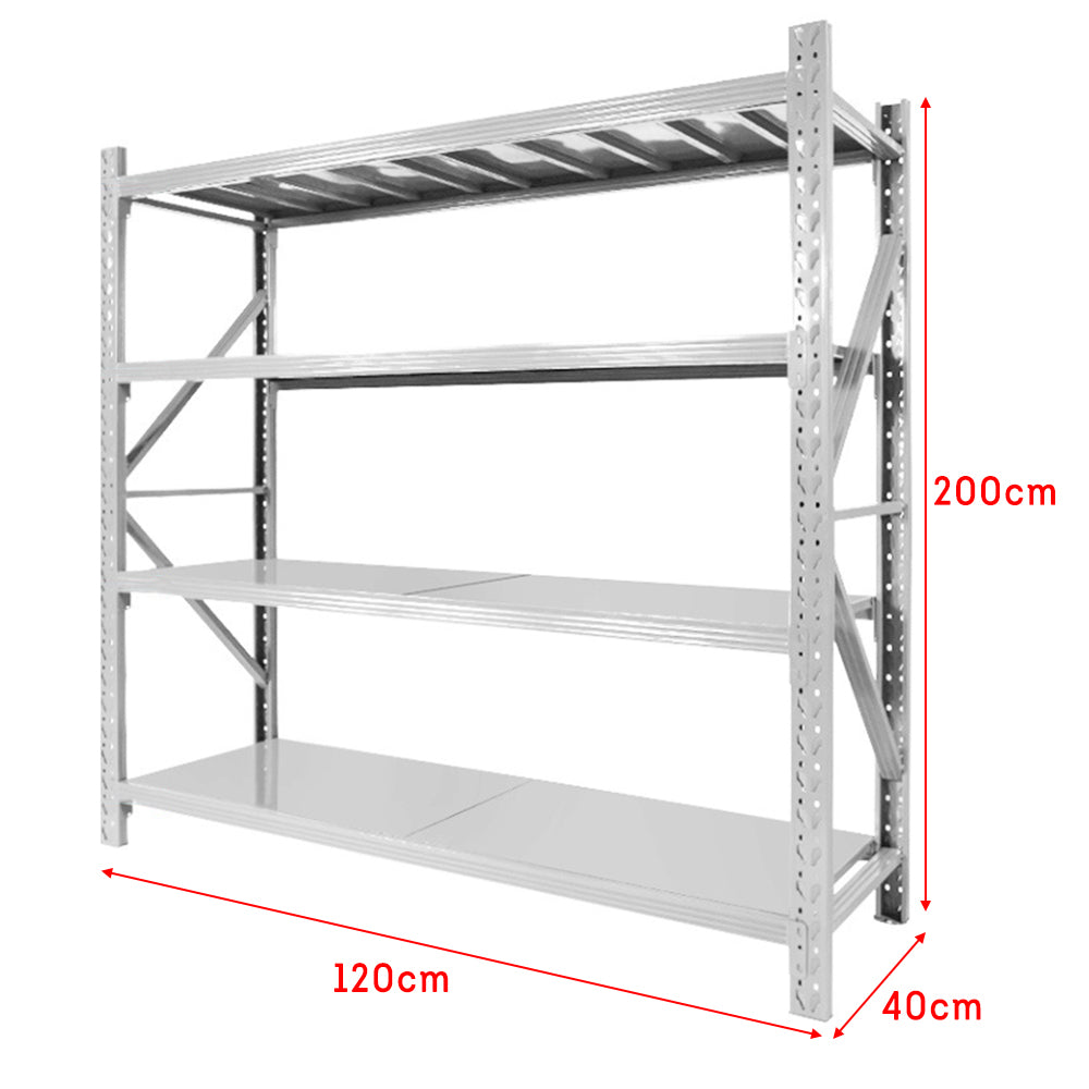 Eeeza 4-tier/5-tier High-quality Cold-rolled Steel Storage Rack