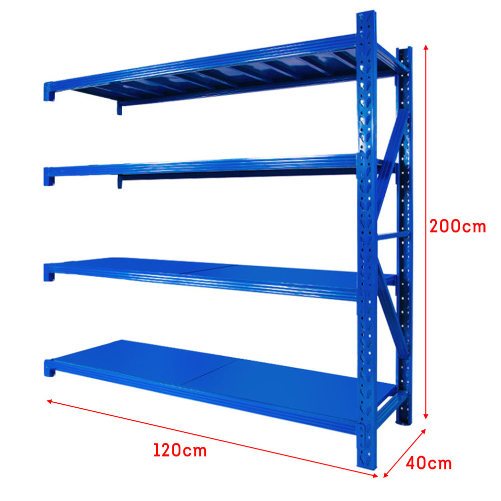 Eeeza 4-tier/5-tier High-quality Cold-rolled Steel Storage Rack