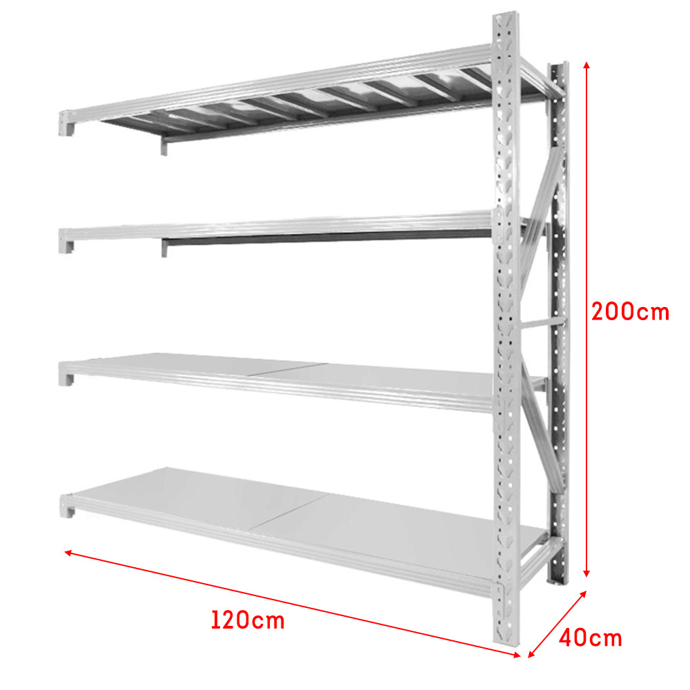 Eeeza 4-tier/5-tier High-quality Cold-rolled Steel Storage Rack