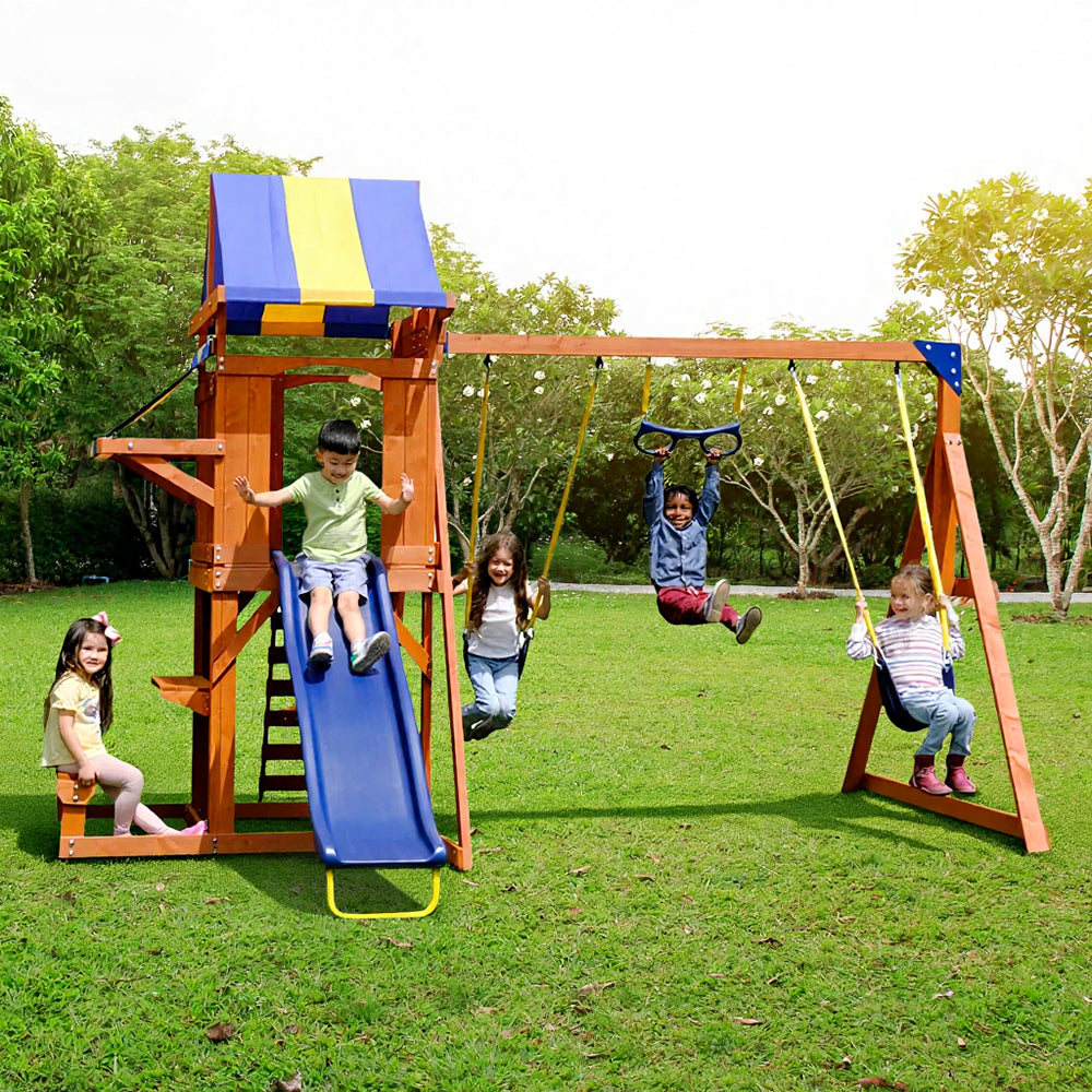 Eeeza All-In-One Outdoor Children's Play Equipment