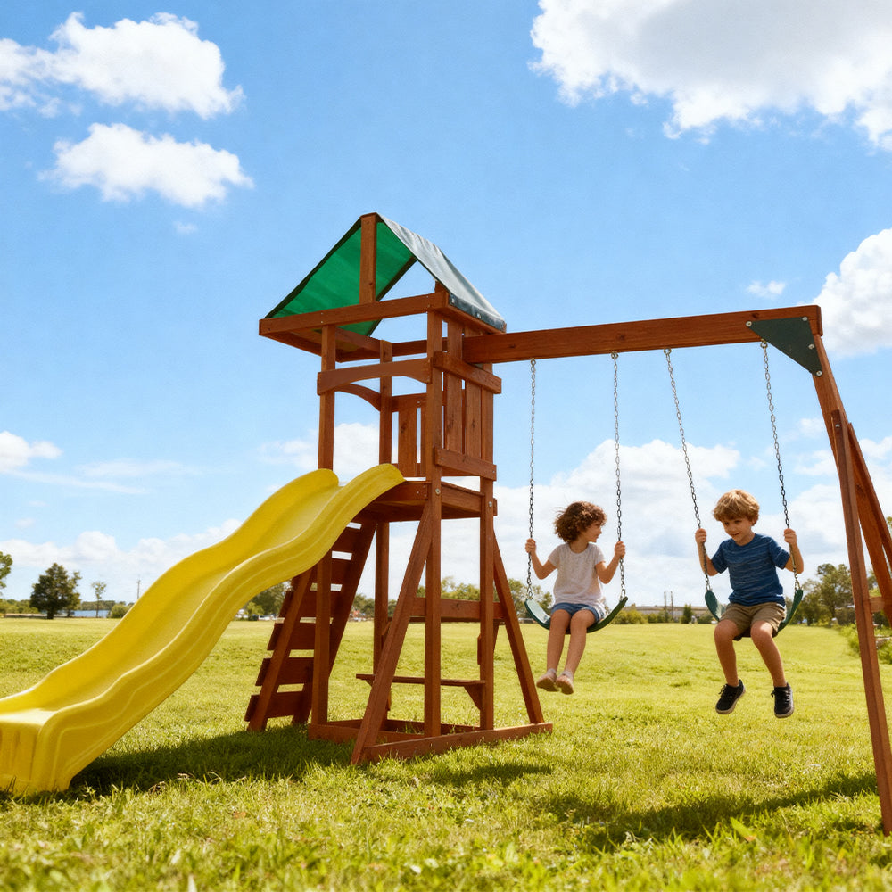 Eeeza All-In-One Outdoor Children's Play Equipment