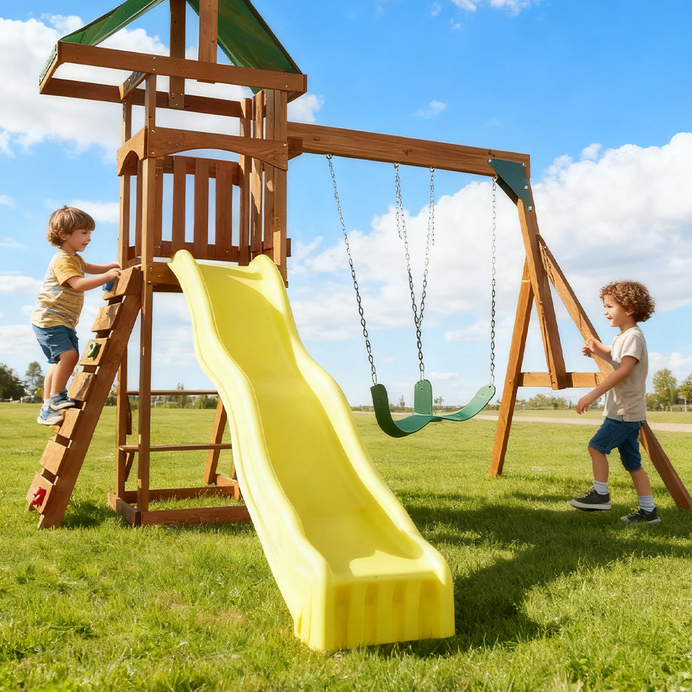 Eeeza All-In-One Outdoor Children's Play Equipment