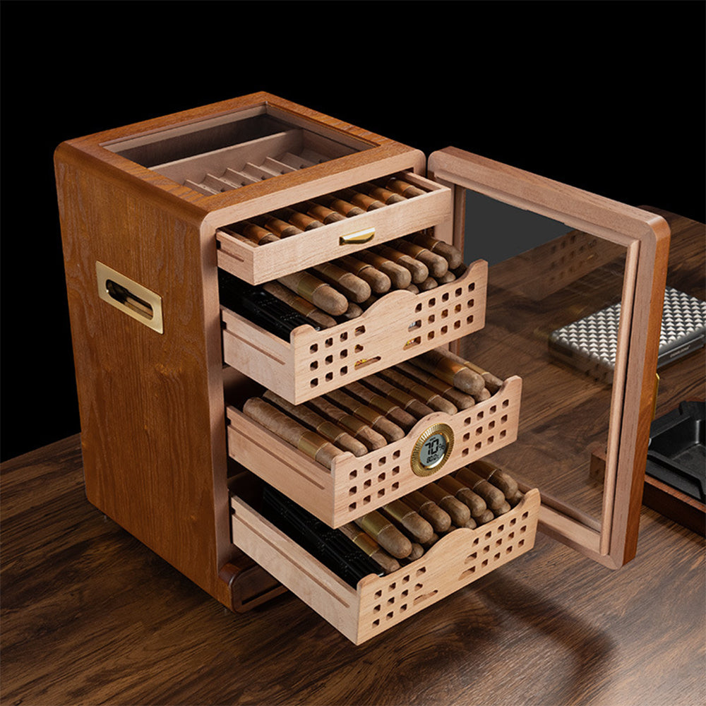Eeeza Cigar cabinet with an exceptional humidity control system