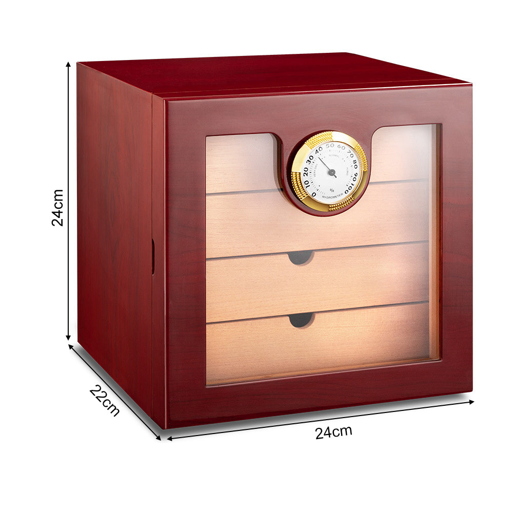 Eeeza Multi-compartment, high-capacity cigar cabinet