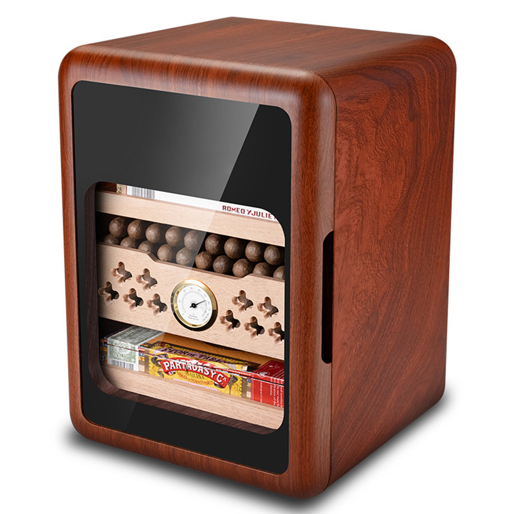 Eeeza Wooden cigar cabinet in a simple modern style