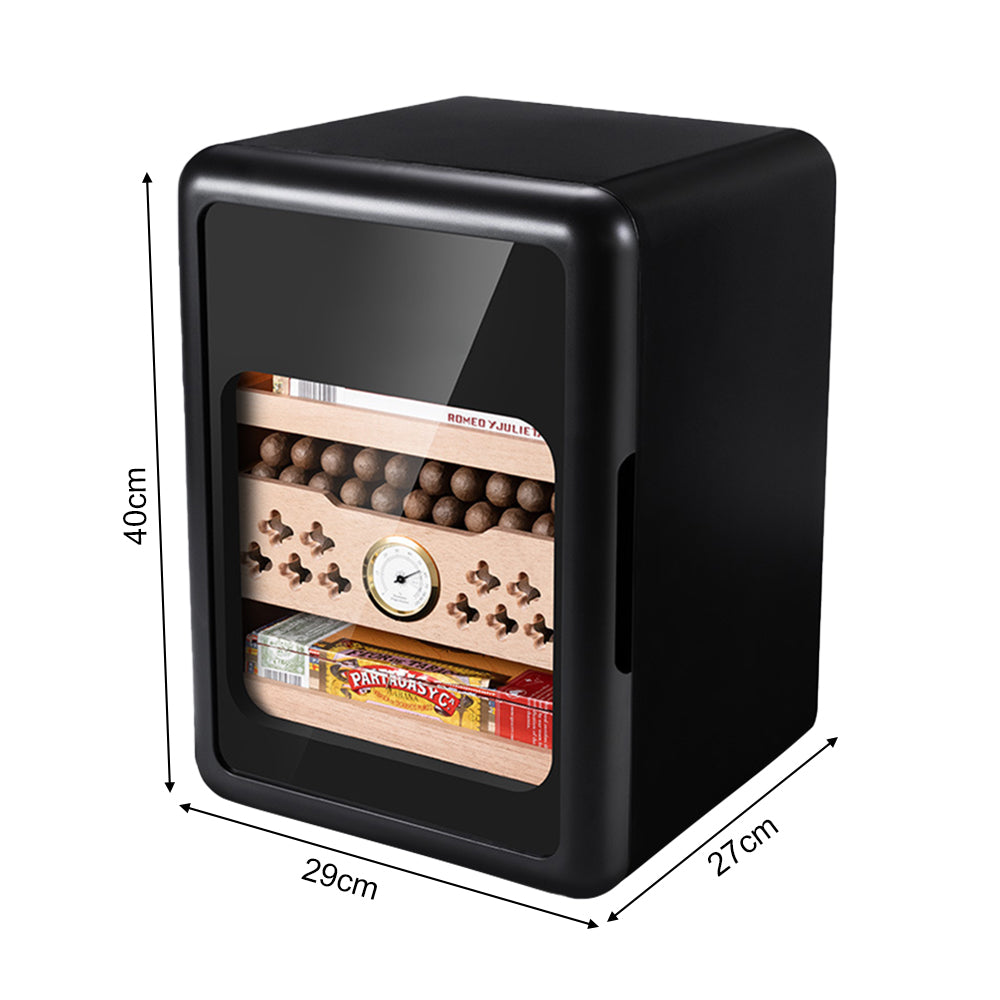 Eeeza Wooden cigar cabinet in a simple modern style