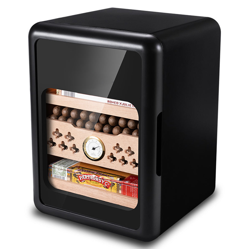 Eeeza Wooden cigar cabinet in a simple modern style