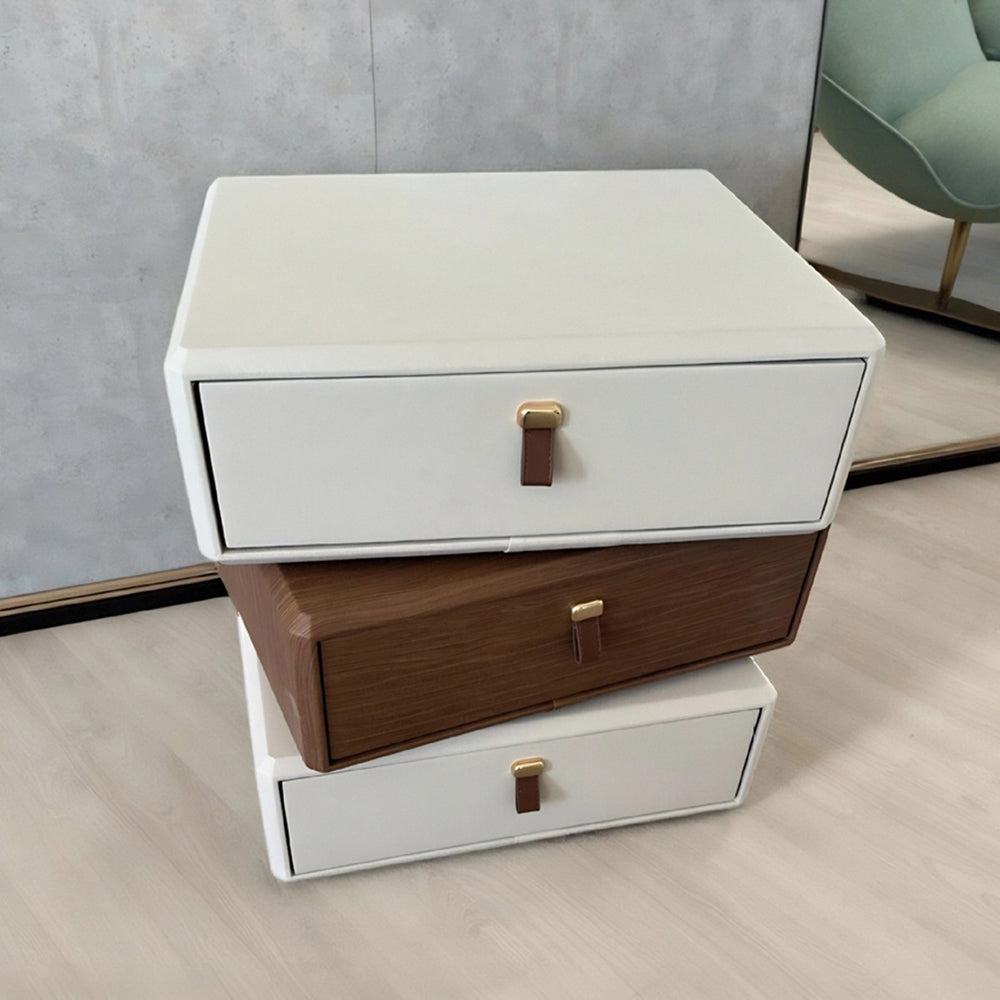 Eeeza Fashionable 360° Rotatable Multi-Layer Storage Side Table