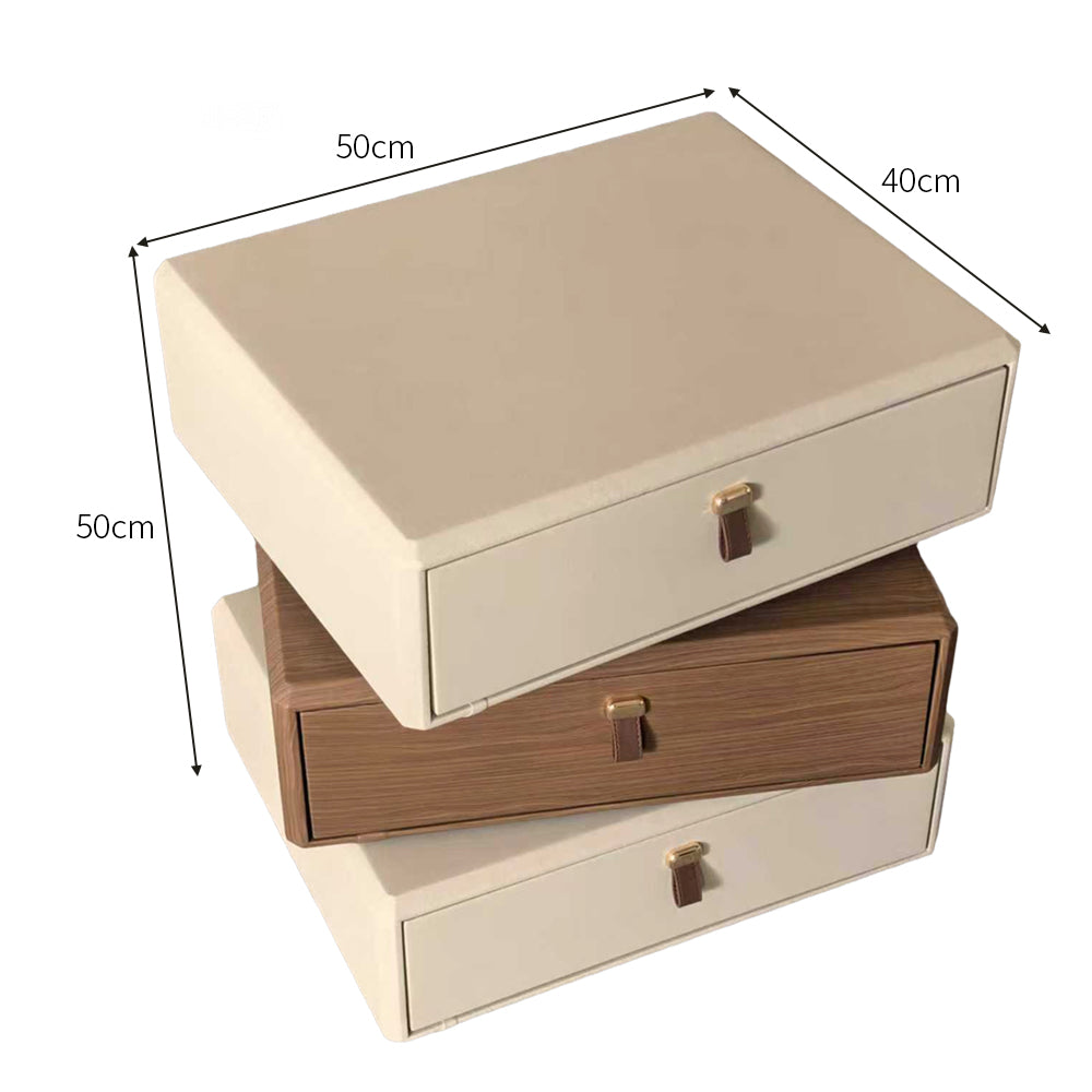 Eeeza Fashionable 360° Rotatable Multi-Layer Storage Side Table
