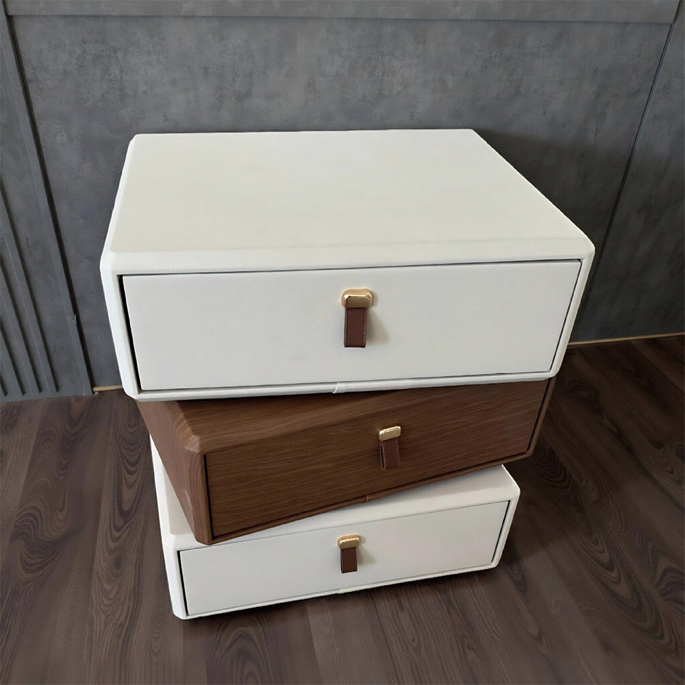Eeeza Fashionable 360° Rotatable Multi-Layer Storage Side Table