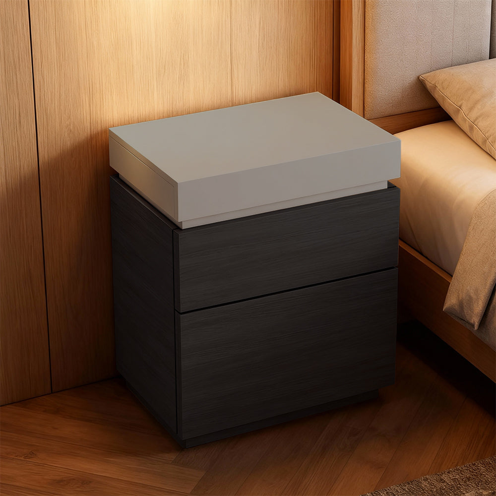 Eeeza Multi-Layer Storage MDF Bedside Table