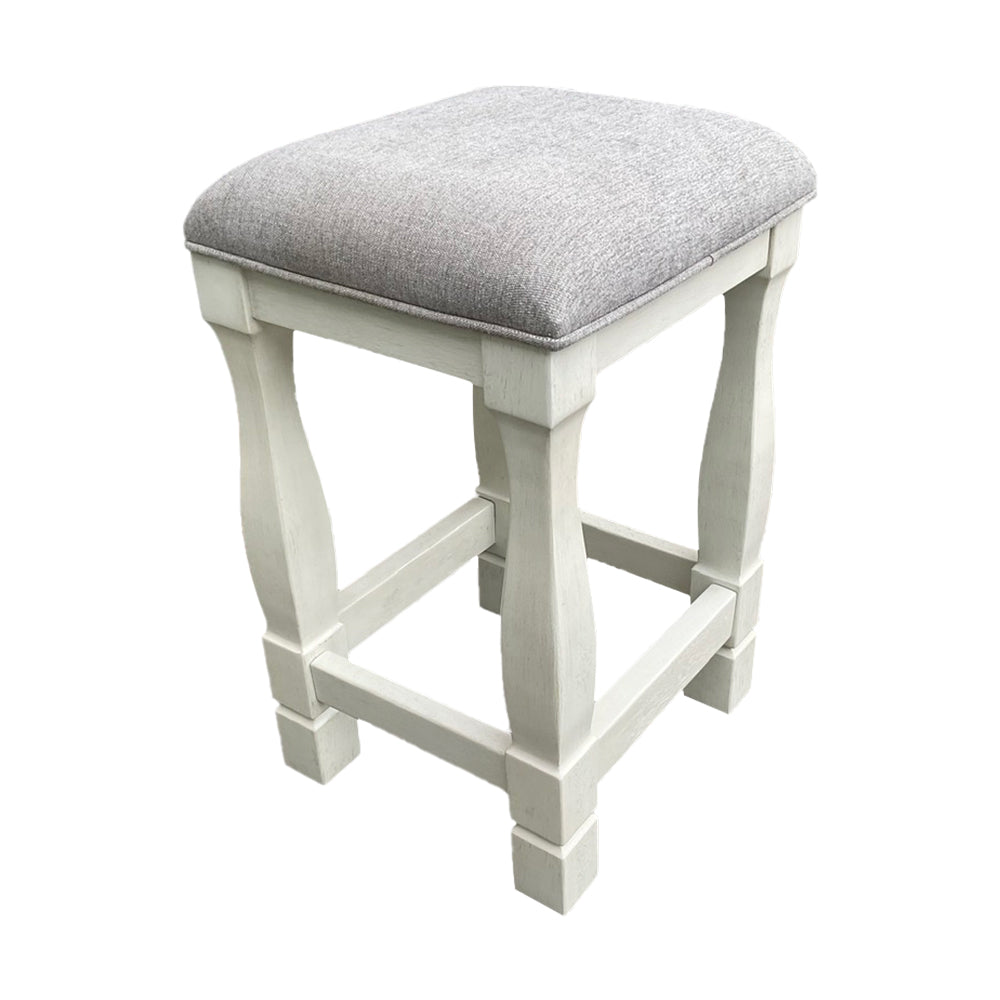 Brio Multi-Purpose Solid Rubber Wood Stool