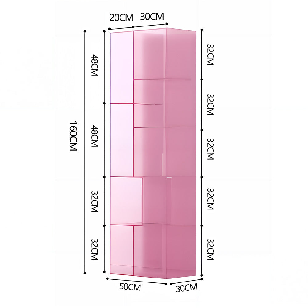 Eeeza Minimalist Multi-layer Acrylic Shelf