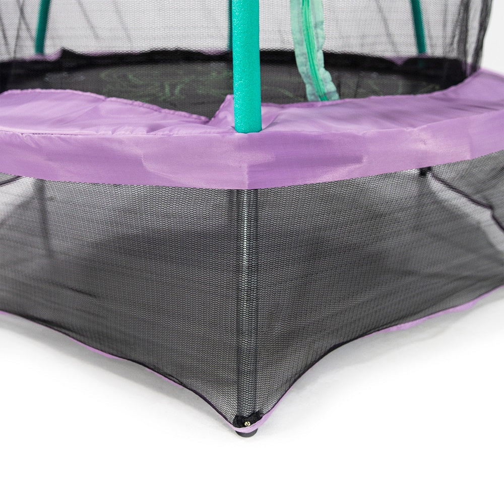 Eeeza 4.6FT Mini Children's Trampoline With Sound Effects