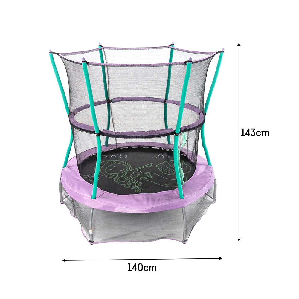 Eeeza 4.6FT Mini Children's Trampoline With Sound Effects