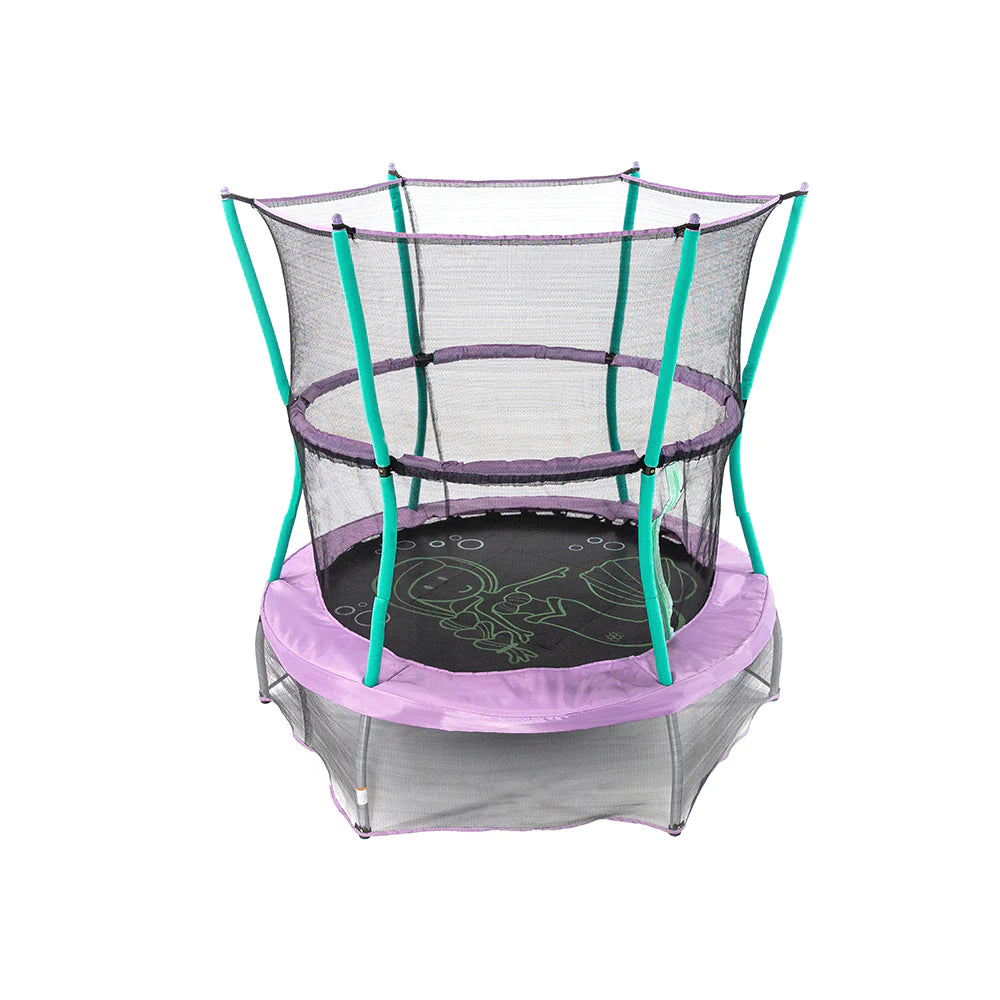 Eeeza 4.6FT Mini Children's Trampoline With Sound Effects