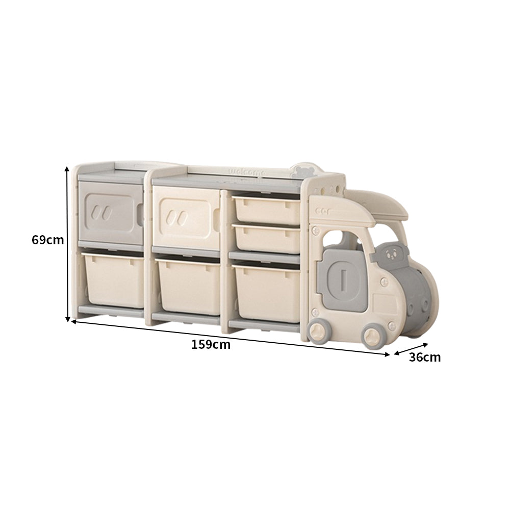 Eeeza Large Capacity Multi-tiered Truck Storage Cabinet