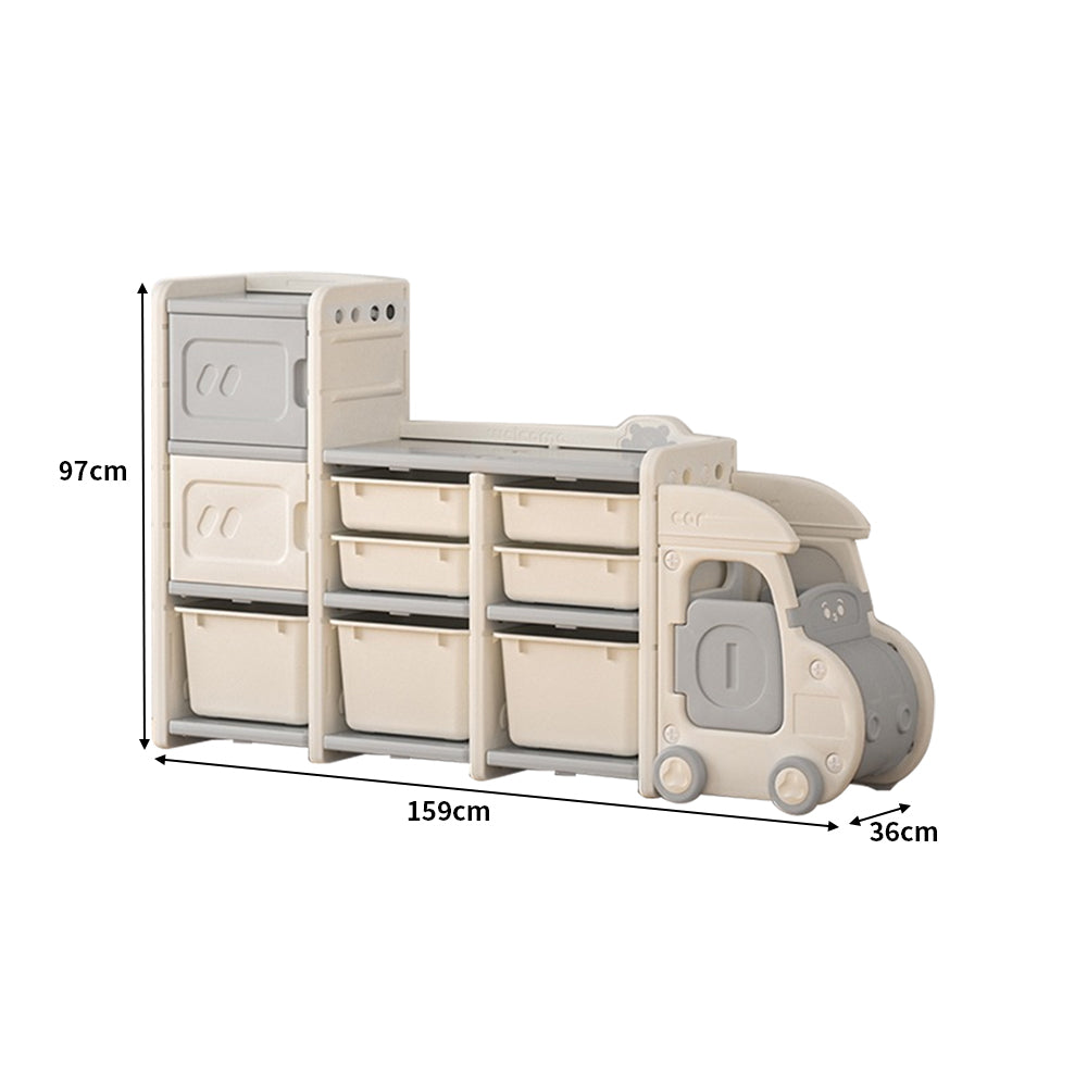 Eeeza Large Capacity Multi-tiered Truck Storage Cabinet
