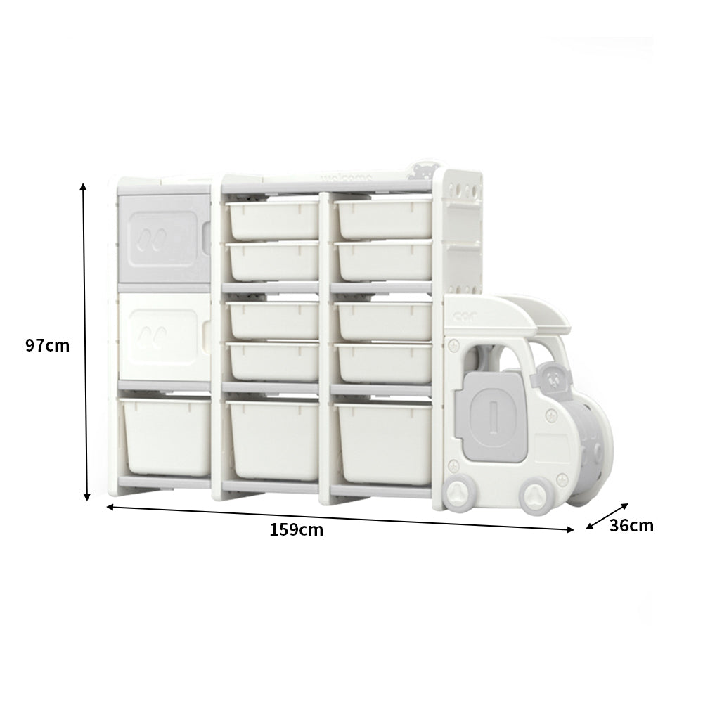 Eeeza Large Capacity Multi-tiered Truck Storage Cabinet