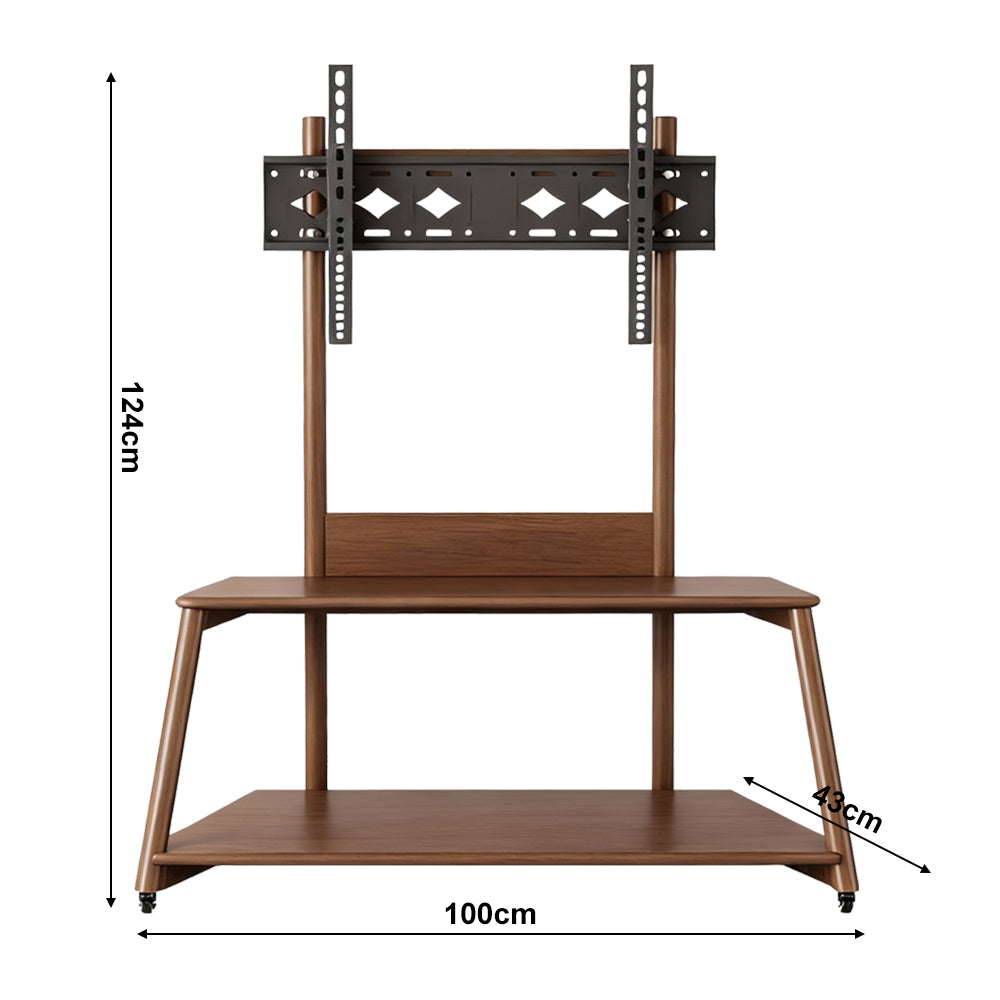 Eeeza Mobile TV Stand with Open Storage
