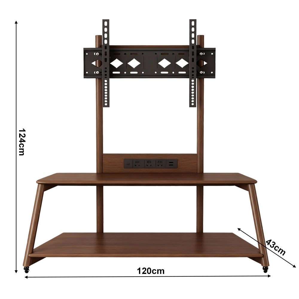 Eeeza Mobile TV Stand with Open Storage