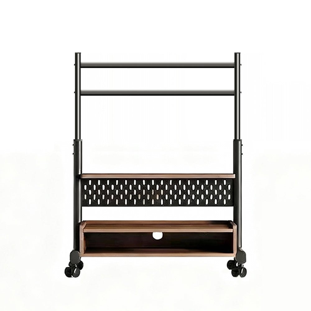 Eeeza Movable And Height-adjustable TV Stand With Storage Space