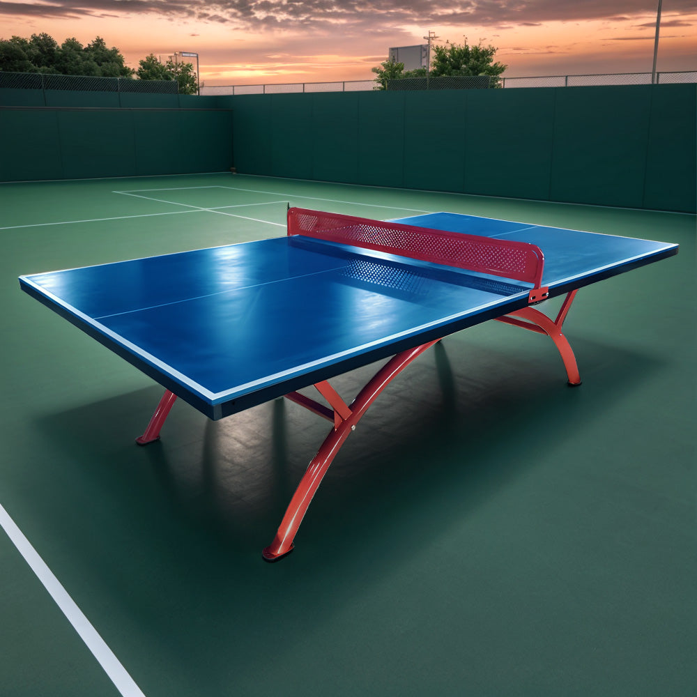 Eeeza Outdoor Table Tennis Table – Weatherproof SMC Surface, Pro-Level Performance Anywhere
