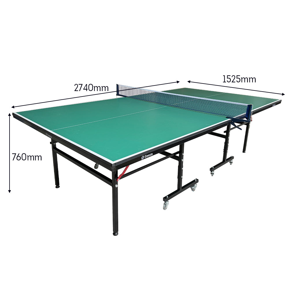 Indoor Ping Pong Table Size