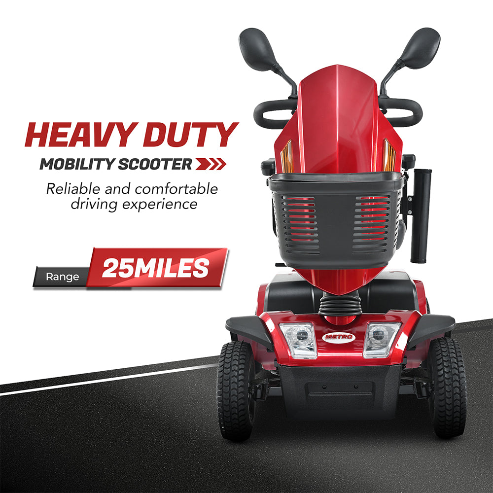 METRO MOBILITY Foldable 500W 24V 52Ah Electric Mobility Scooter