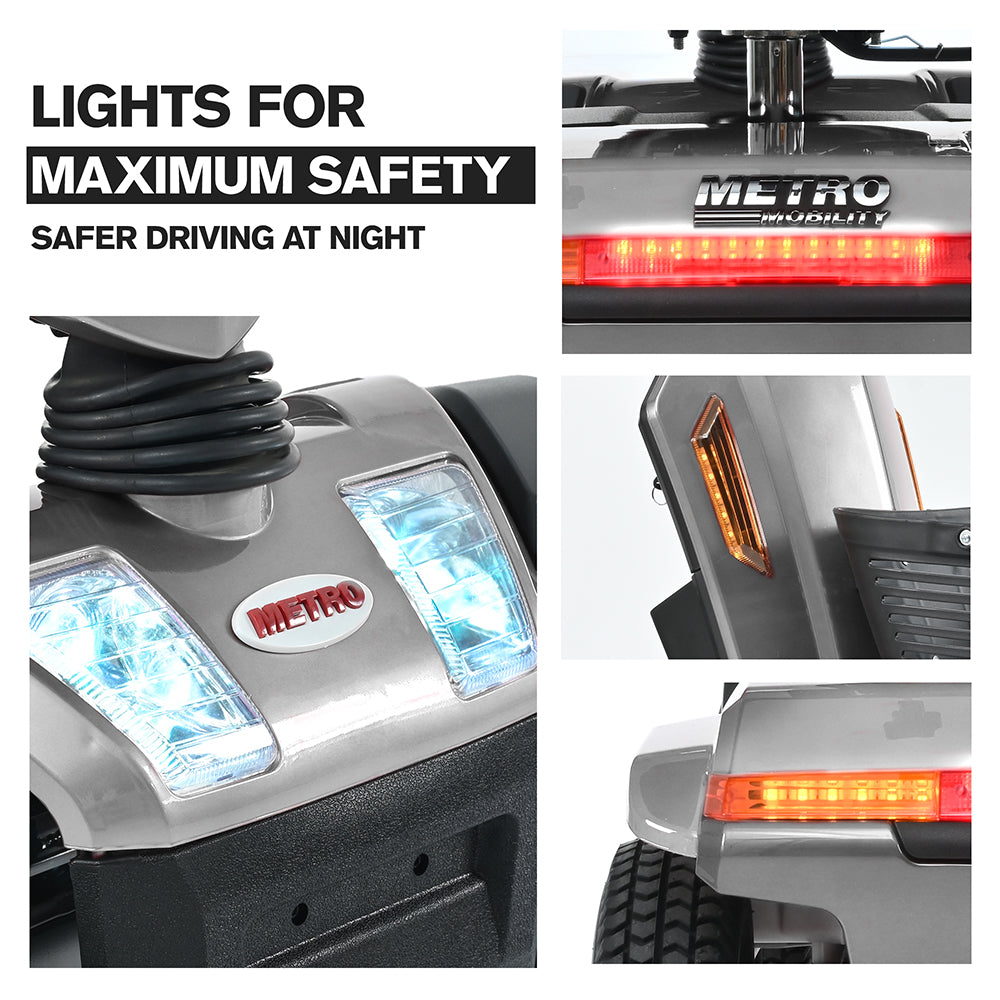 METRO MOBILITY Foldable 500W 24V 52Ah Electric Mobility Scooter