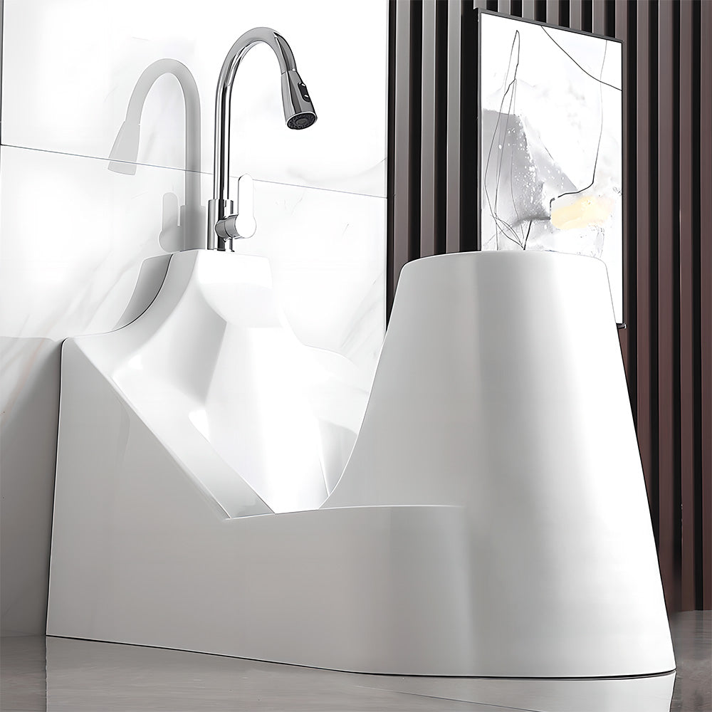 Eeeza Bathroom Foot Washing Wudu Basin