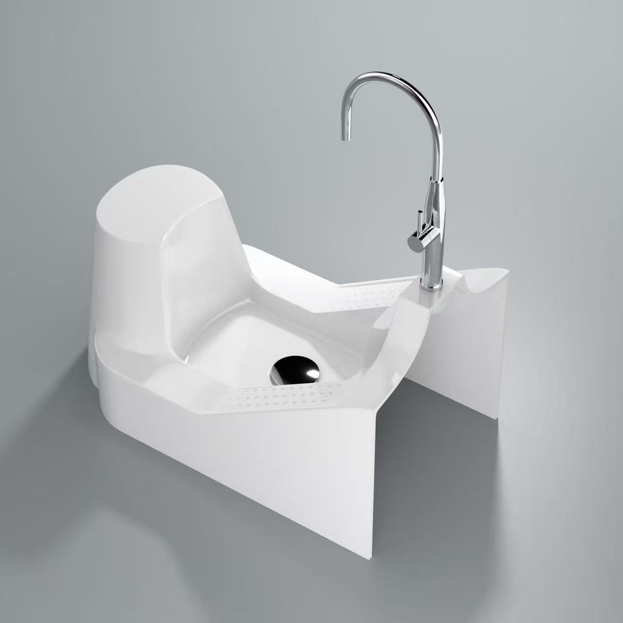 Eeeza Bathroom Foot Washing Wudu Basin