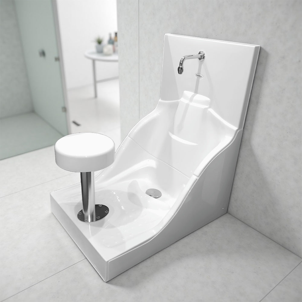 Eeeza Bathroom Foot Washing Wudu Basin