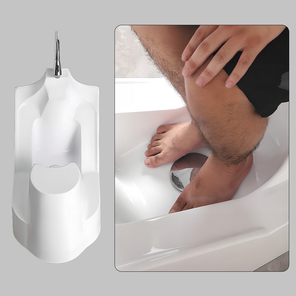 Eeeza Bathroom Foot Washing Wudu Basin