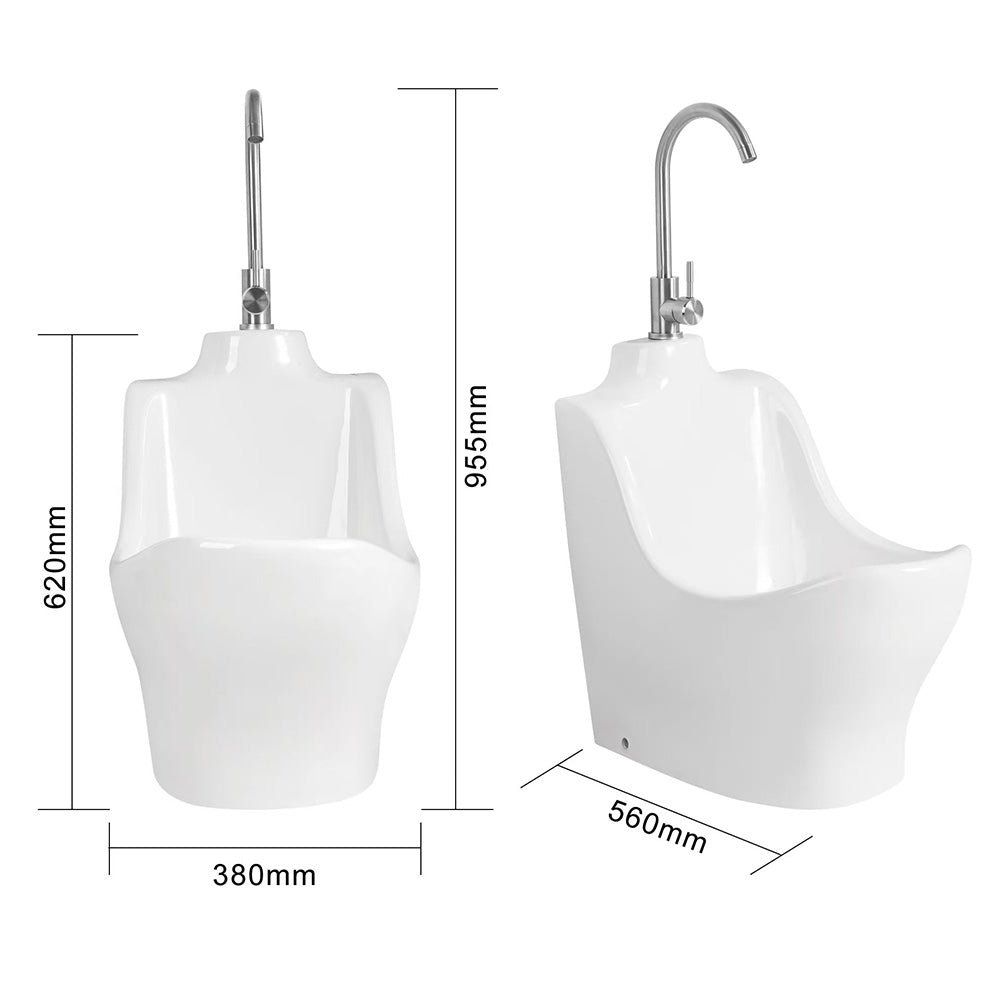 Eeeza Bathroom Foot Washing Wudu Basin