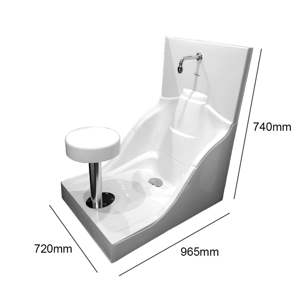 Eeeza Bathroom Foot Washing Wudu Basin