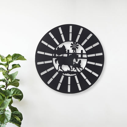 Eeeza Animal Pattern Iron Wall Decoration