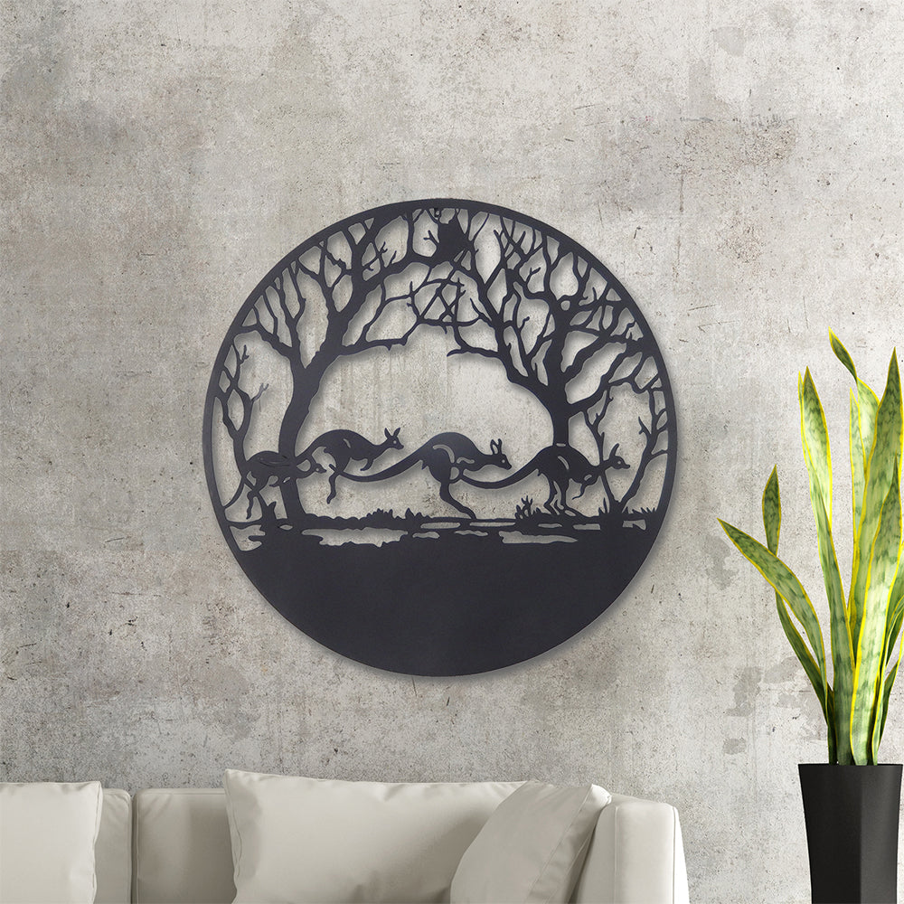 Eeeza Animal Pattern Iron Wall Decoration