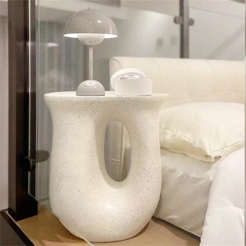 U-shaped Geometric Side End Table Coffee Table Stylish Nightstand