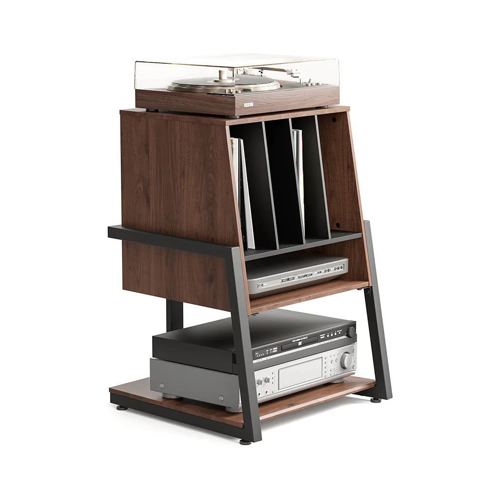 FITUEYES Modern Style Record Storage Audio Rack