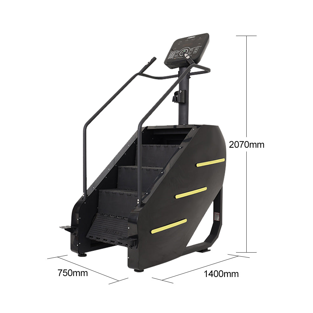Eeeza Electric Stair Climber Machine with LED Display, Carbon Steel
