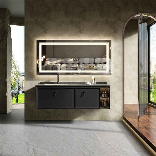 1600MM Huge LED Bathroom Mirror Dual Lights Makeup Mirror Anti-fog Dimmable AU