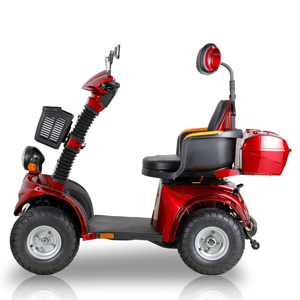 Eeeza DJD Adjustable Electric Mobility Scooter, 1000W 60V 20Ah
