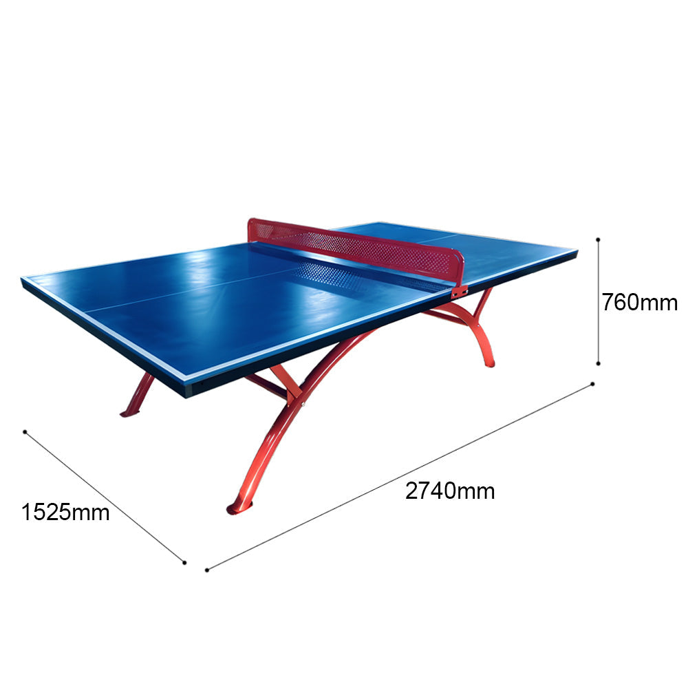 Eeeza Rainbow Table Tennis Table with Full Accessories for Outdoor