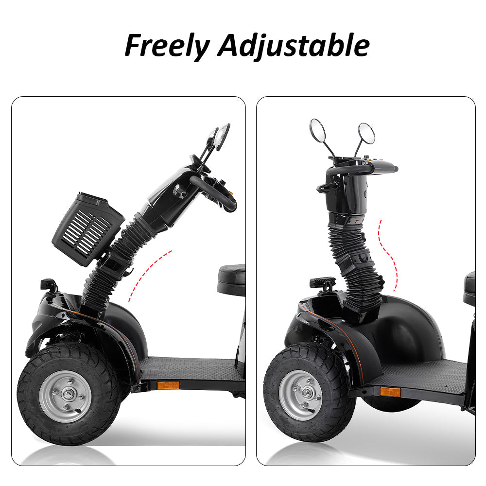 Eeeza DJD2D Foldable Electric Mobility Scooter, 1000W 60V 20Ah