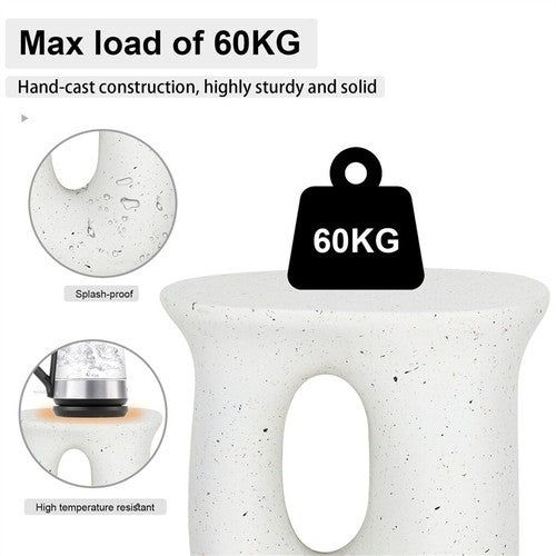 U-shaped Geometric Side End Table Coffee Table Stylish Nightstand